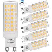 Artiva USA Warm White G9 5W Dimmable LED Light Bulb  6 pk.
