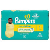 Pampers Swaddlers Diapers Size 1 (8-14 lb.) Choose Count