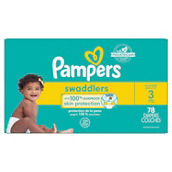 Pampers Swaddlers Size 3 (16-28 lb.) Choose Count