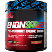 EVL ENGN SHRED Pre Workout Engine Shred Powder, 30 Servings