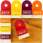 Brix Chocolate Gift Set Bundle 3 oz., 4 Variety, 2 Bars ea. Flavor