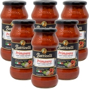 Botticelli Premium Primavera Pasta Sauce 6 x 24 oz. Jars