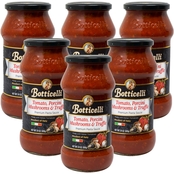 Botticelli Premium Porcini Mushroom & Truffle Pasta Sauce 6 x 24 oz. Jars