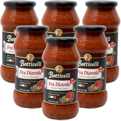 Botticelli Premium Fra Diavolo Pasta Sauce 6 x 24 oz. Glass Jars
