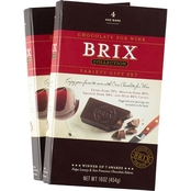 Brix Chocolate The Collection, 2 Units, 4 oz. Bars, 4 Variety Gift Sets