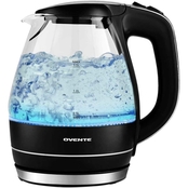 Ovente 1.5 Liter Electric Hot Water Portable Glass Kettle