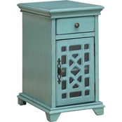 Coast to Coast Accents 1 Drawer One Door Chairside Cabinet