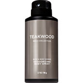 Bath & Body Works Men's Deodorant Spray Teakwood 8 oz.