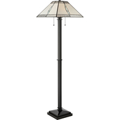 Dale Tiffany Parkdale 64 in. Floor Lamp