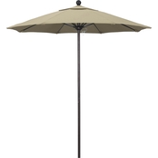 California Umbrella 7.5' Venture Series Patio Umbrella With Bronze Aluminum Pole