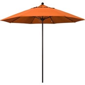 California Umbrella 9 ft. Venture Series Bronze Aluminum Pole Patio Umbrella