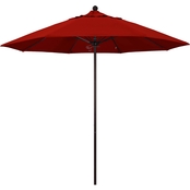 California Umbrella 9 ft. Venture Series Bronze Aluminum Pole Patio Umbrella