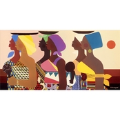 Inkstry African Women Giclee Gallery Wrap Canvas Print