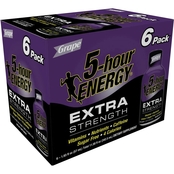 5-hour ENERGY Extra Strength Energy Shot 6 pk.