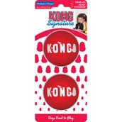 Kong Signature Balls Dog Toy 2 pk.