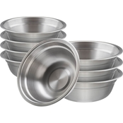 Wealers Stainless Steel 6 in. Bowl Set 6 pc.