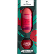 The Body Shop Juicy Strawberry Bath and Body Duo