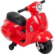 Huffy Vespa 6V Ride On Scooter, Red
