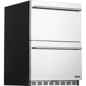 NewAir 24 in. Built In Dual Zone 20 Bottle and 70 Can Wine and Beverage Fridge