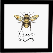 Simply Perfect Bumble Bee True Wall Art 8 x 8