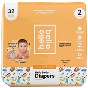 Hello Bello Jumbo Diapers Size 2 (12-18 lb.) 32 ct.