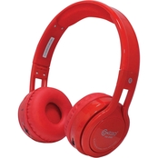 Contixo Kids KB 2600 Wireless Bluetooth Headphones, Red