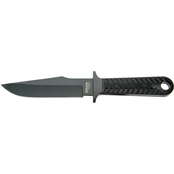 Bear & Son Cutlery 108 Black Compact Bowie Knife with Ballistic Sheath
