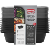 Rubbermaid TakeAlongs Meal Prep Container 8 pc. Set