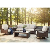 Signature Design by Ashley Paradise Trail 5 pc. Outdoor Seating Set