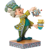 Jim Shore Disney Traditions Alice in Wonderland Mad Hatter Figurine
