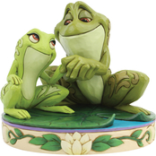 Jim Shore Disney Traditions Princess and the Frog Tiana and Naveen Frogs Figurine