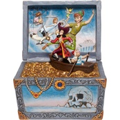 Jim Shore Disney Traditions Peter Pan Treasure Chest Figurine