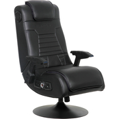 X Rocker Pro Series+ 2.1 Dual Black Pedestal Chair