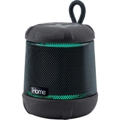 iHome PlayTough Waterproof, Shockproof Bluetooth Speaker with Accent Lighting
