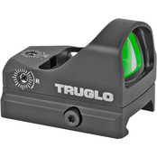 TruGlo Tru Tec Micro Red Dot Sight with Offset Mount 3 MOA Dot Black