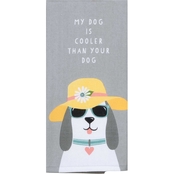 Kay Dee Designs Dog Patch Cool Dog Dual Purpose Terry Towel