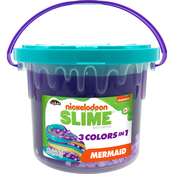 Nickelodeon Mermaid Slime 3 lb. Tricolor Bucket