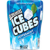 Hershey's Ice Breakers Ice Cubes Peppermint Sugar Free Gum 40 ct.