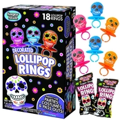 Imaginigs 3 Decorated Ring Lollipops 18 ct.