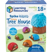 Learning Resources Spike the Fine Motor Hedgehog Sensory Tree House Toy