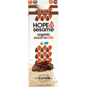 Hope & Sesame Chocolate Sesamemilk (34g protein/liter) 12 units, 1 liter each