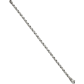 Sterling Silver Brushed Antiqued Fancy Link Bracelet