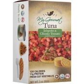 My Gourmet Products Tuna Jalapeno & Chunky Tomato Snack Pack 24 units, 3 oz. each