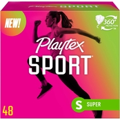 Playtex Sport Super Tampons 48 Ct.
