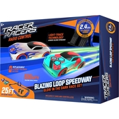 Tracer Racers Remote Controlled Blazin' Loop Speedway Toy