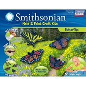 Smithsonian Mold & Paint Butterfly Craft Kit
