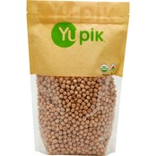 Yupik Organic Chickpeas, Gluten Free, GMO Free, Vegan 6 bags, 2.2 lb. each