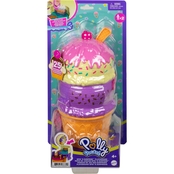 Mattel Polly Pocket Spin 'N Surprise Compact Ice Cream Playset