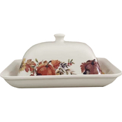 Gibson Home Country Harvest 7.4 x 5.25 in. Butter Dish