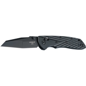 Hogue Deka ABLE Lock Folder, 3.25 in. Wharncliffe Blade in Black G10 Frame